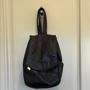 Vintage Libaire Pebble Leather Backpack